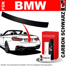 Lackschutzfolie Ladekantenschutz für BMW 1er Cabrio E88 2008-2013 Carbon Schwarz