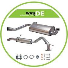 Auspuffanlage Opel Frontera B (U99) 2.2 16V 136 PS SWB - Kurz Auspuff