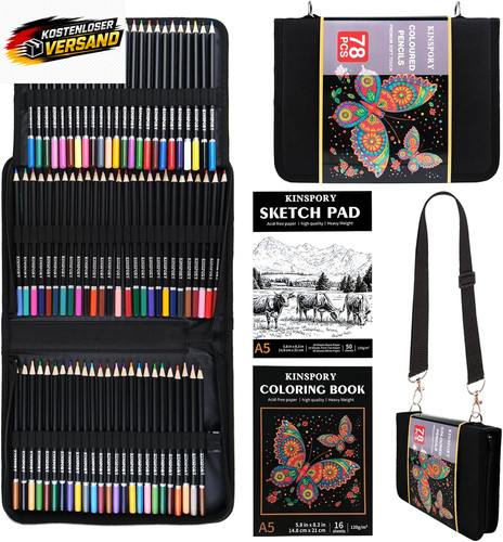 Zeichen set mit buntstiften - mit,
