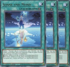 yugioh 3x Sonne und Mond