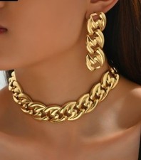 Zara 18K vergoldet Chunky