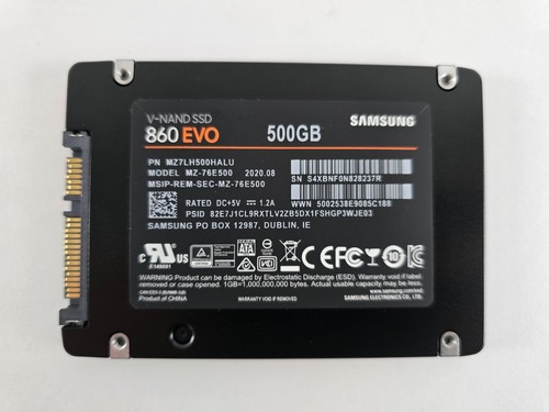 Samsung 860 evo 500 - evo, gb