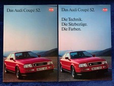 AUDI Coupe S2 Prospekt 1.1992