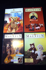 4 Stk Steiff Clubmagazin -mit
