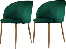 Generisch Stuhl 2er Set Velour