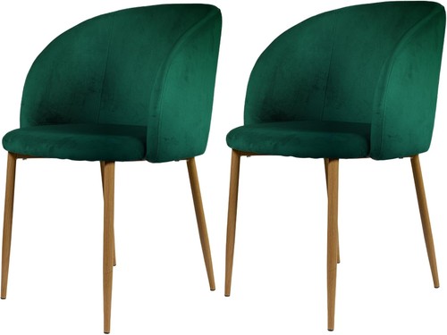 Generisch stuhl 2er set velour - generisch,