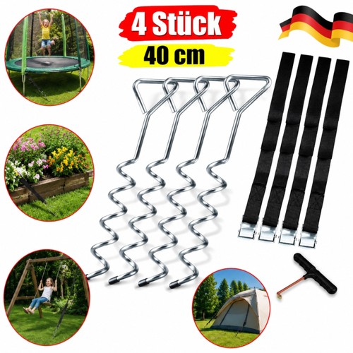 Bodenanker trampolin sturm - trampolin,