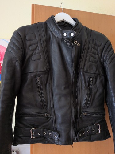 Retro lederjacke motorrad - retro,