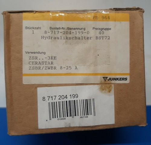 Junkers hydraulikschalter - junkers,