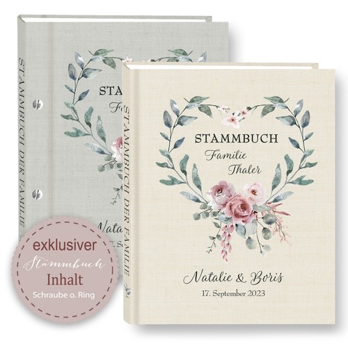 Stammbuch der familie - stammbuch,