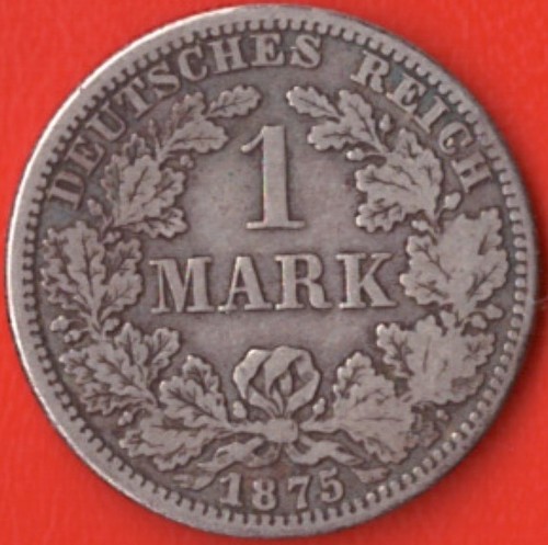 Deutsches kaiserreich 1 mark - deutsches,