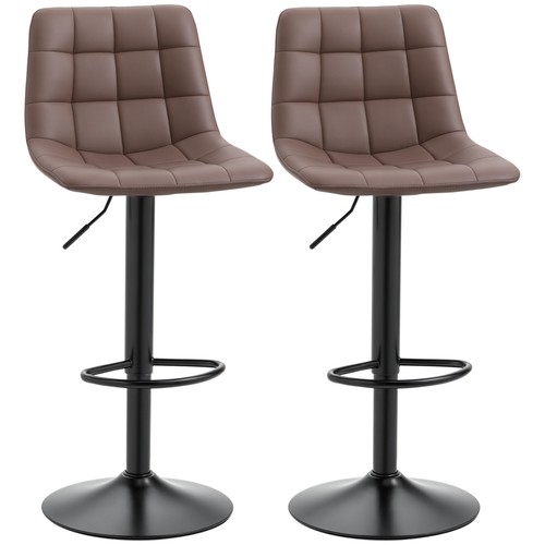 Homcom barhocker 2er set - barhocker,