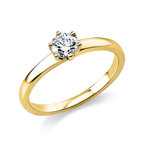 Ring verlobungsring gelbgold - ring,