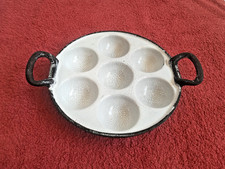 Alte Pfanne für Ochsenaugen