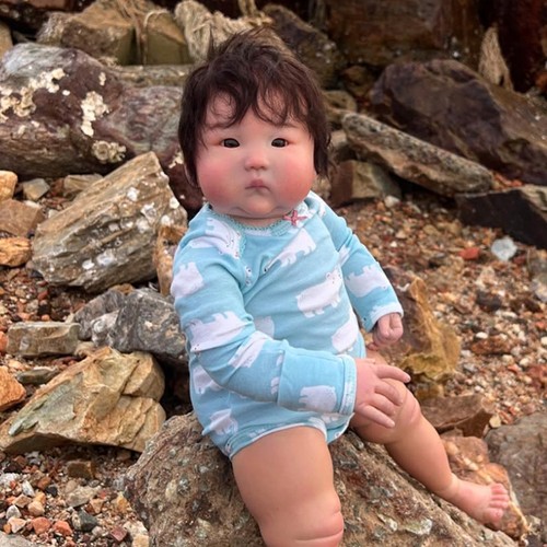Fat toddler boy painted reborn - toddler,