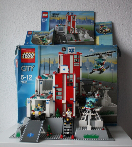 Lego city 7892 krankenhaus - lego,