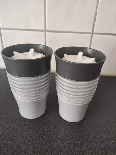 Koziol thermobecher 400ml grau - thermobecher,