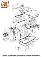 gasket kit engine complete V4