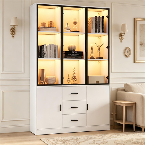 Led vitrine schubladen - led,
