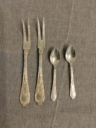 Altes besteck set teilig aus - altes,