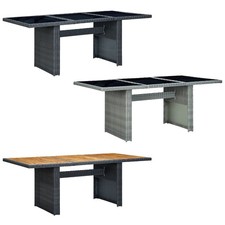 Gartentisch Poly Rattan