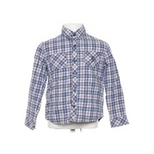 Sergent Major, Flanellhemd, Größe: 116, Blau/Weiß/Rot, Baumwolle/Polyester -YNj