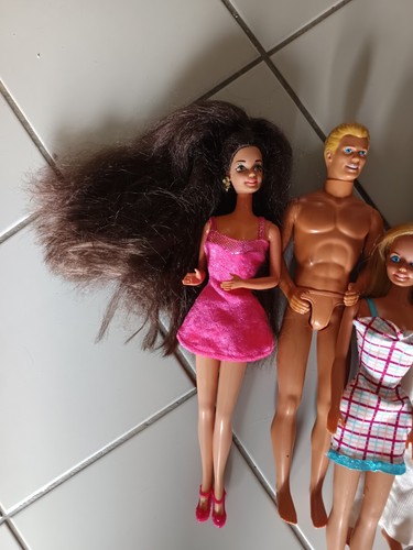Sieben mattel vintage barbie - vintage,