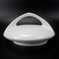 Rosenthal Porzellan Ersatz-Deckel für Kaffee- o. Teekanne Serie Donatello Weiß