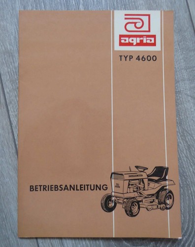 Agria kleintraktor 4600 - kleintraktor,
