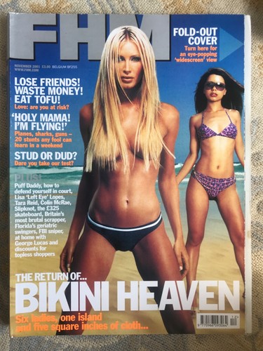 Fhm magazine november 2001 - magazine,
