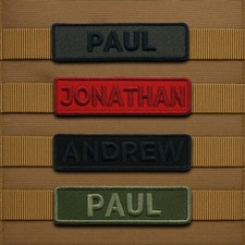 Custom Military Name Tag Patch