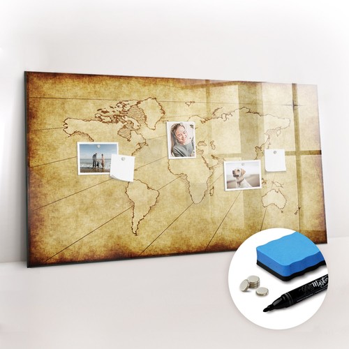 Glas wandtafel memoboard - glas-wandtafel,