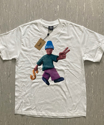 Stüssy herren shirt - herren, weiß