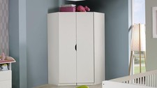 Eckschrank alvara alpinweiß - eckschrank,