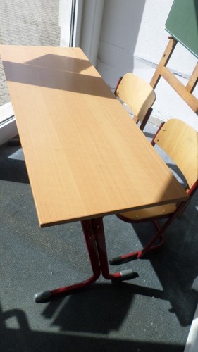 Schulbank alter schultisch mit - schultisch,