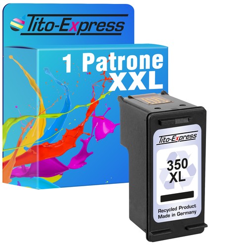 Patrone xxl black für - hp, 350