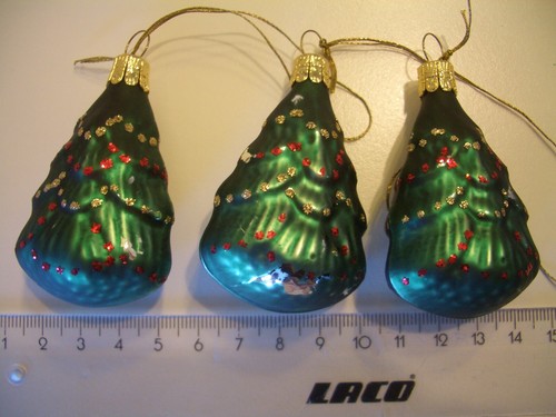 Christbaumschmuck - 3x,