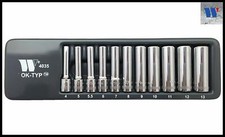 Welzh Werkzeug 1/4 tief Chrom