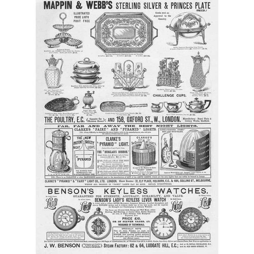 Victorian adverts mappin - mappin, &