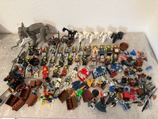 Lego Sammlung Konvolut Ritter Figuren Bogenschützen Waffen Soldaten Elefant