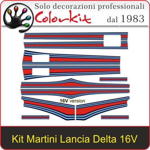 Martini racing aufkleber - aufkleber, kit