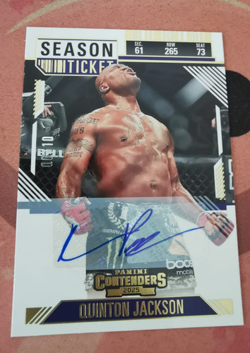 Quinton jackson season ticket - quinton,