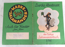 Lurchis Abenteuer Salamander Werbeheft 3 Teil von 1952