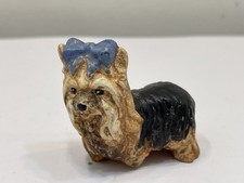 Porzellan Figur Hund Yorkshire