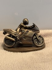 Skulptur Deko Motorrad