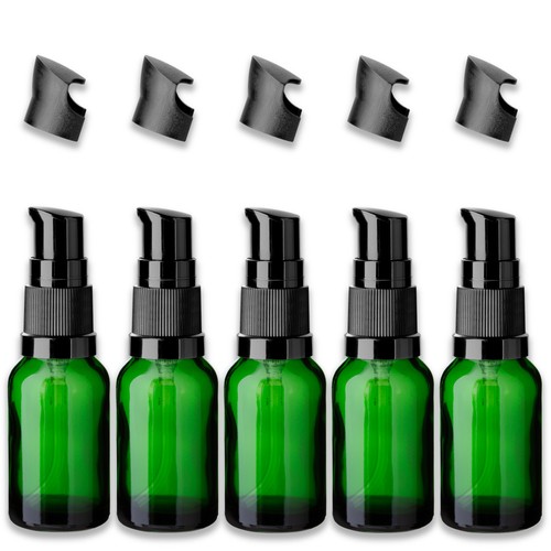 Grüne glasflasche ml - glasflasche, 15