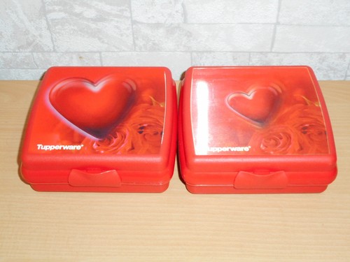 Tupperware 2er set - tupperware, herz
