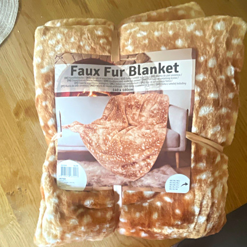 Bambi decke viral kunstpelz - bambi,