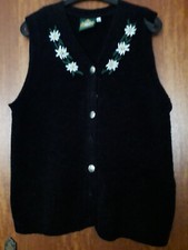 Trachtenweste schwarz, Gr. M