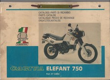 Cagiva Ducati Elefant 750 Ersatzteilkatalog spare parts catalogue ab 1987